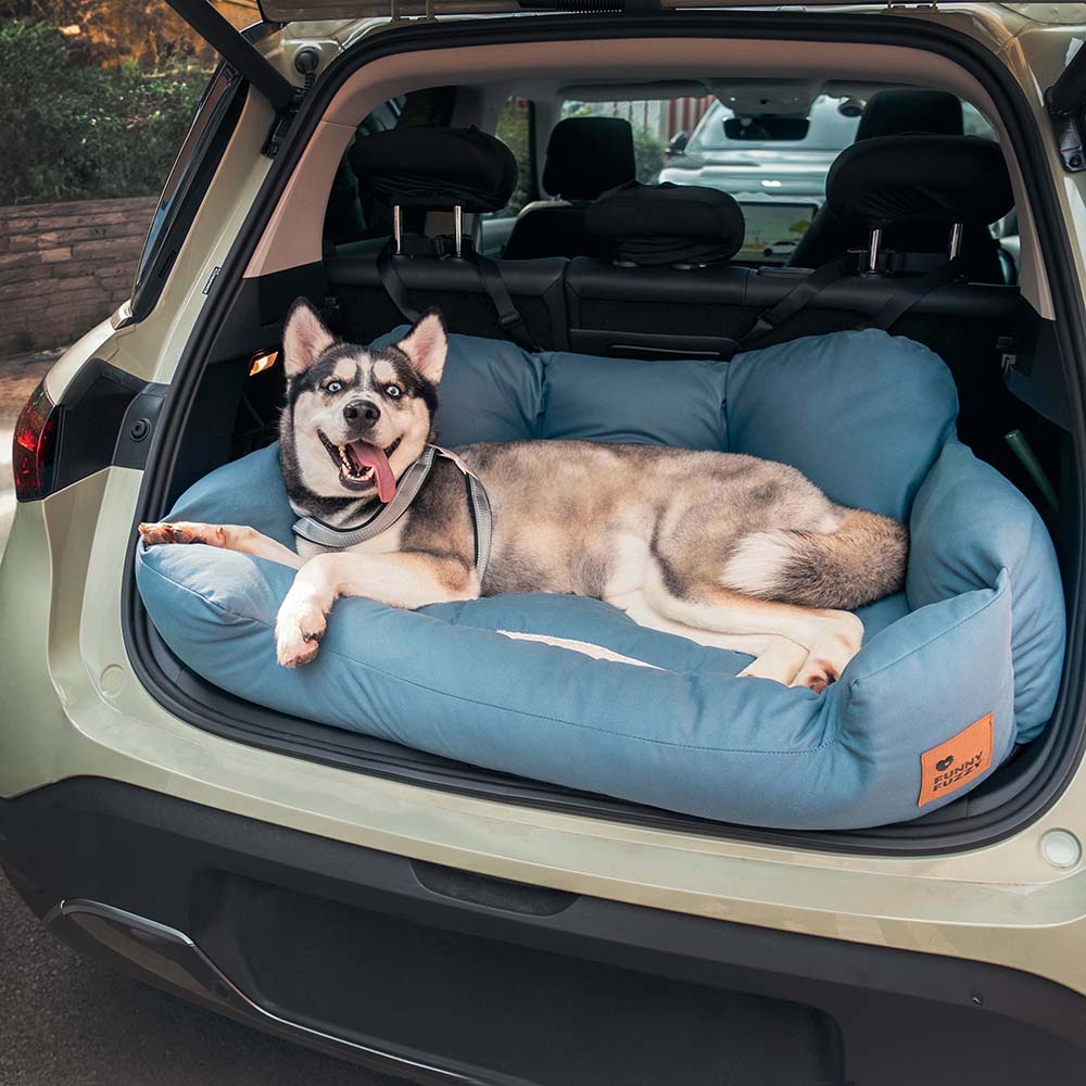Bolster Dog Back Seat Bed for Medium and Large Dogs