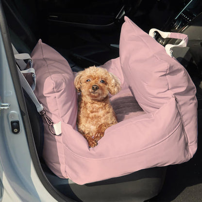Waterproof Dog Car Seat Bed for Road Trips