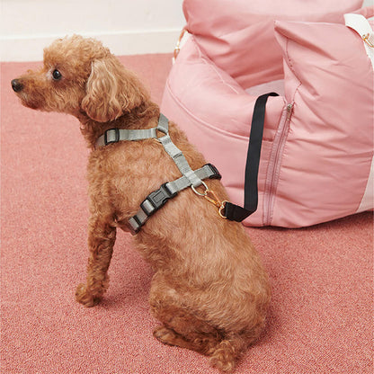Waterproof ISOFIX Dog Car Seat Bed with LATCH Anchors