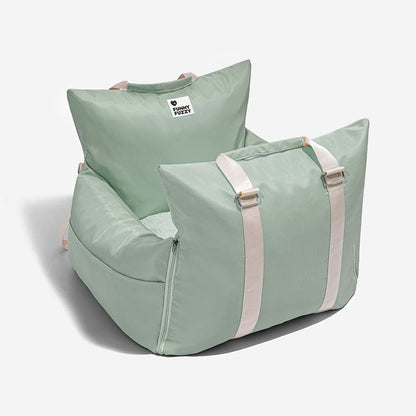 Waterproof ISOFIX Dog Car Seat Bed with LATCH Anchors