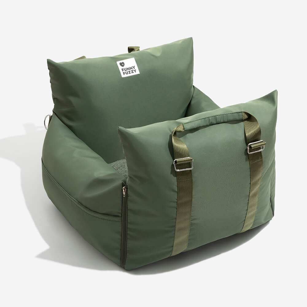 Waterproof Dog Car Seat Bed for Road Trips