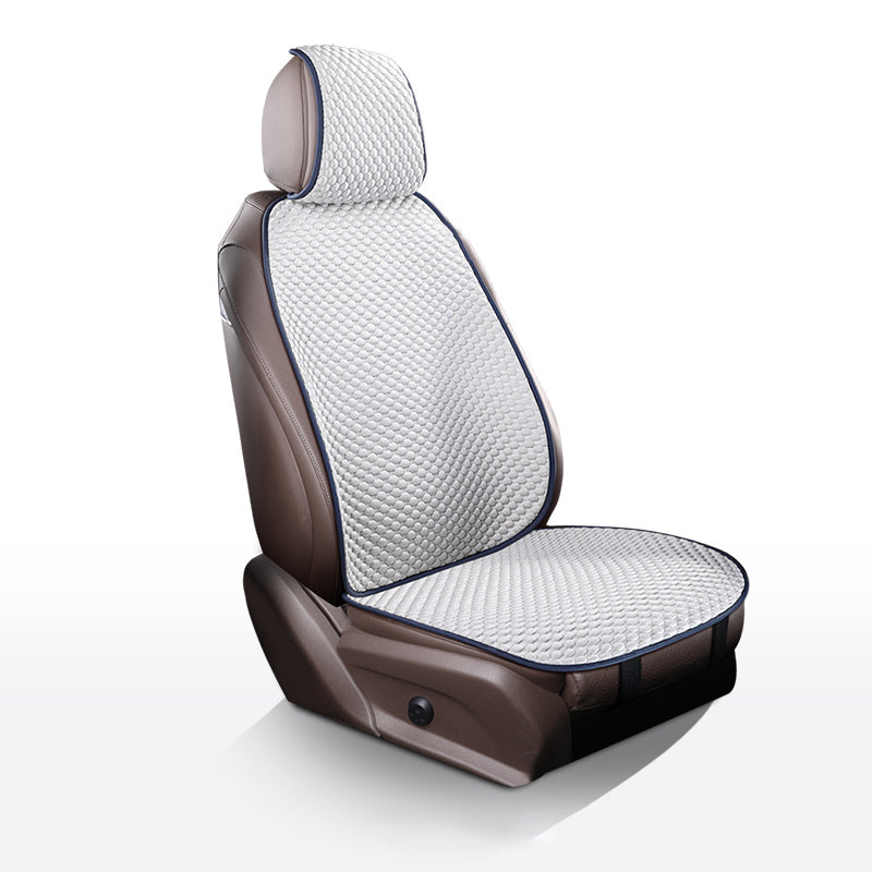 Cooling Front Car Seat Cover for Dogs Black One Seat