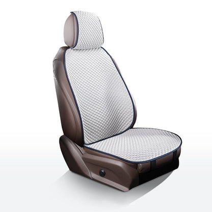 Cooling Front Car Seat Cover for Dogs Black One Seat