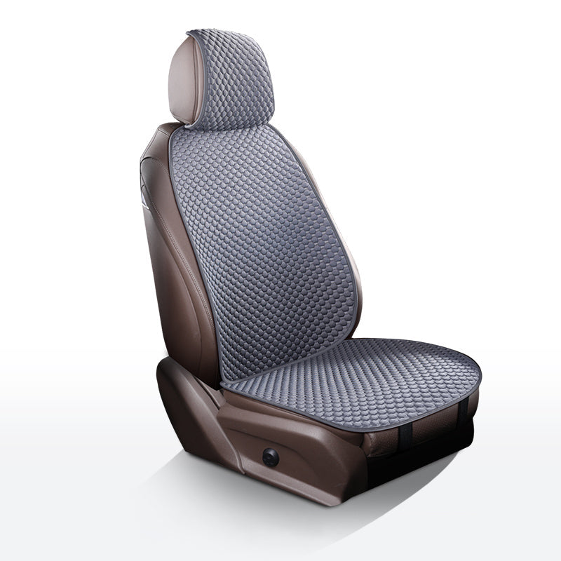 Cooling Front Car Seat Cover for Dogs Black Two Seat