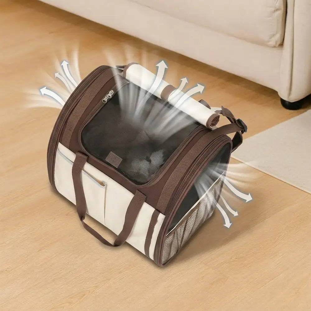 Large Breathable Foldable Pet Backpack Carrier