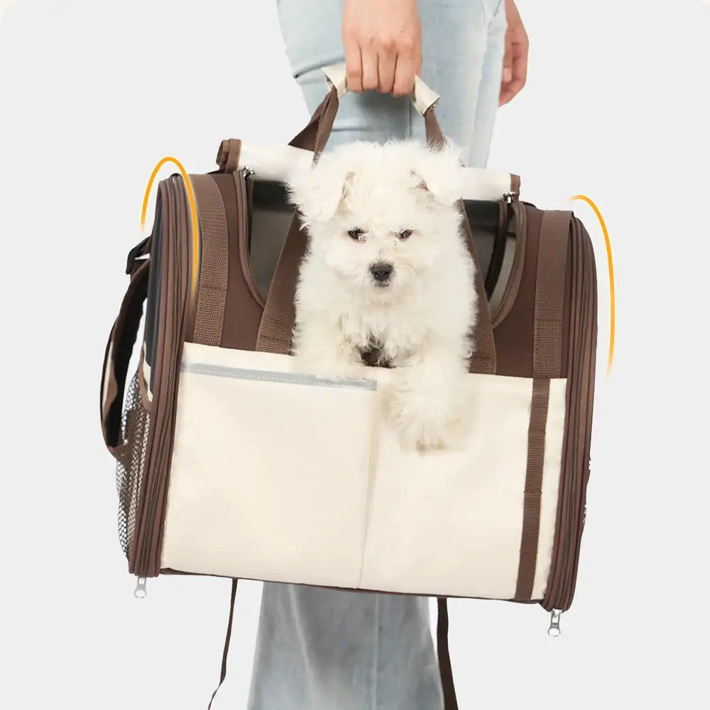 Large Breathable Foldable Pet Backpack Carrier