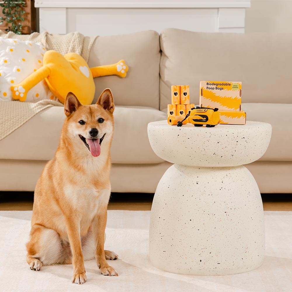Lemon Scented Recycled Dog Poop Bags