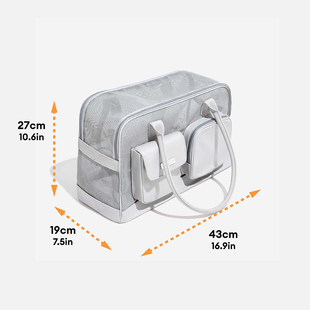 Lightweight Breathable Mesh Pet Carrier