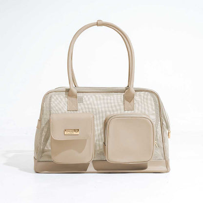 Lightweight Breathable Mesh Pet Carrier