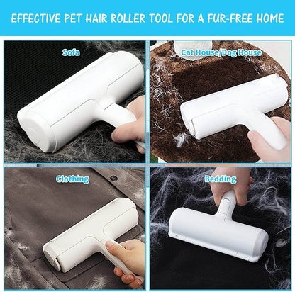 Reusable Pet Hair Remover Roller for Furniture