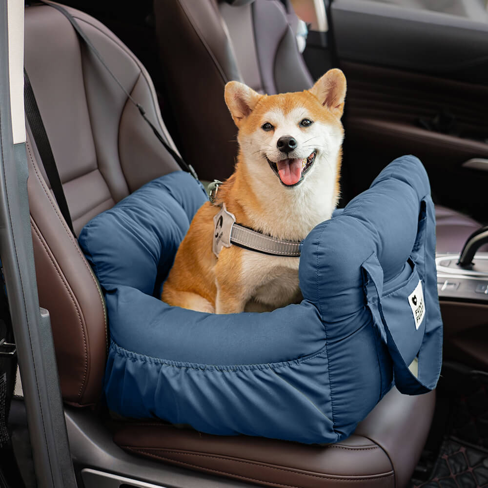 Portable ISOFIX Dog Car Seat Bed with LATCH Anchors