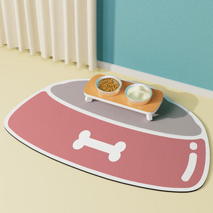 Quick-Dry Non-Slip Pet Feeding Mat