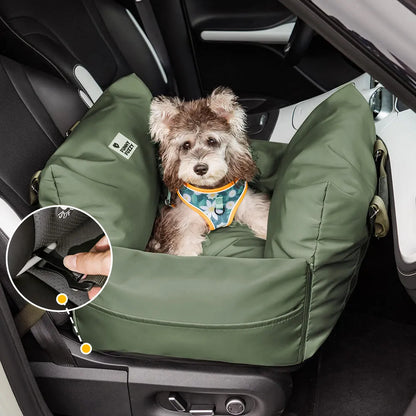 ISOFIX Dog Car Seat Bed with LATCH Anchor System