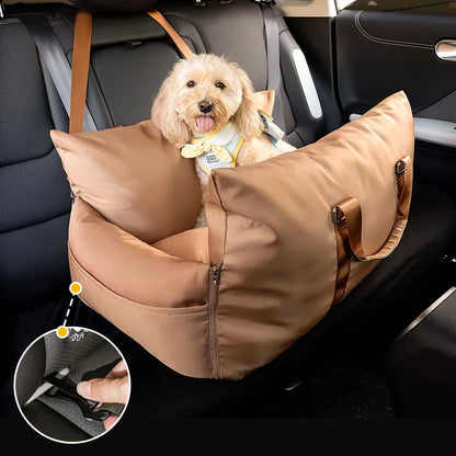 Waterproof ISOFIX Dog Car Seat Bed with LATCH Anchors