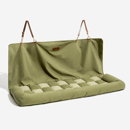 Large Bolster Dog Car Seat Bed for Road Trips