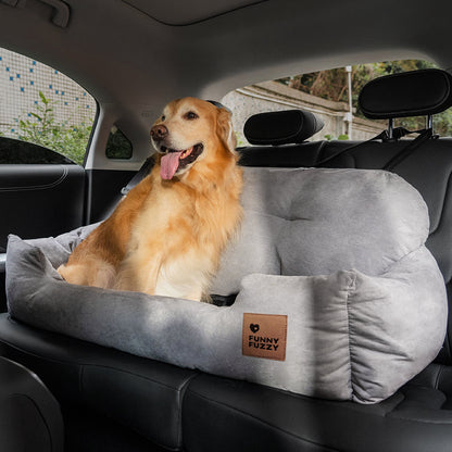 Bolster Dog Back Seat Bed for Medium and Large Dogs