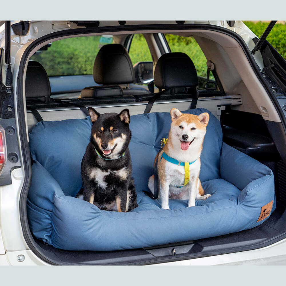 Waterproof Bolster Dog Back Seat Bed