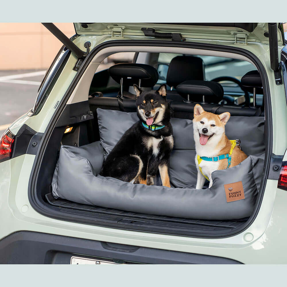 Waterproof Bolster Dog Back Seat Bed