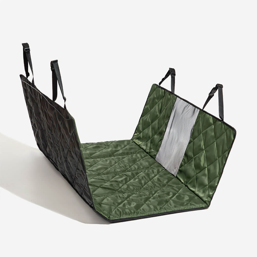 Folding Waterproof Dog Back Seat Bed