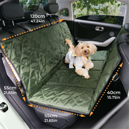 Folding Waterproof Dog Back Seat Bed