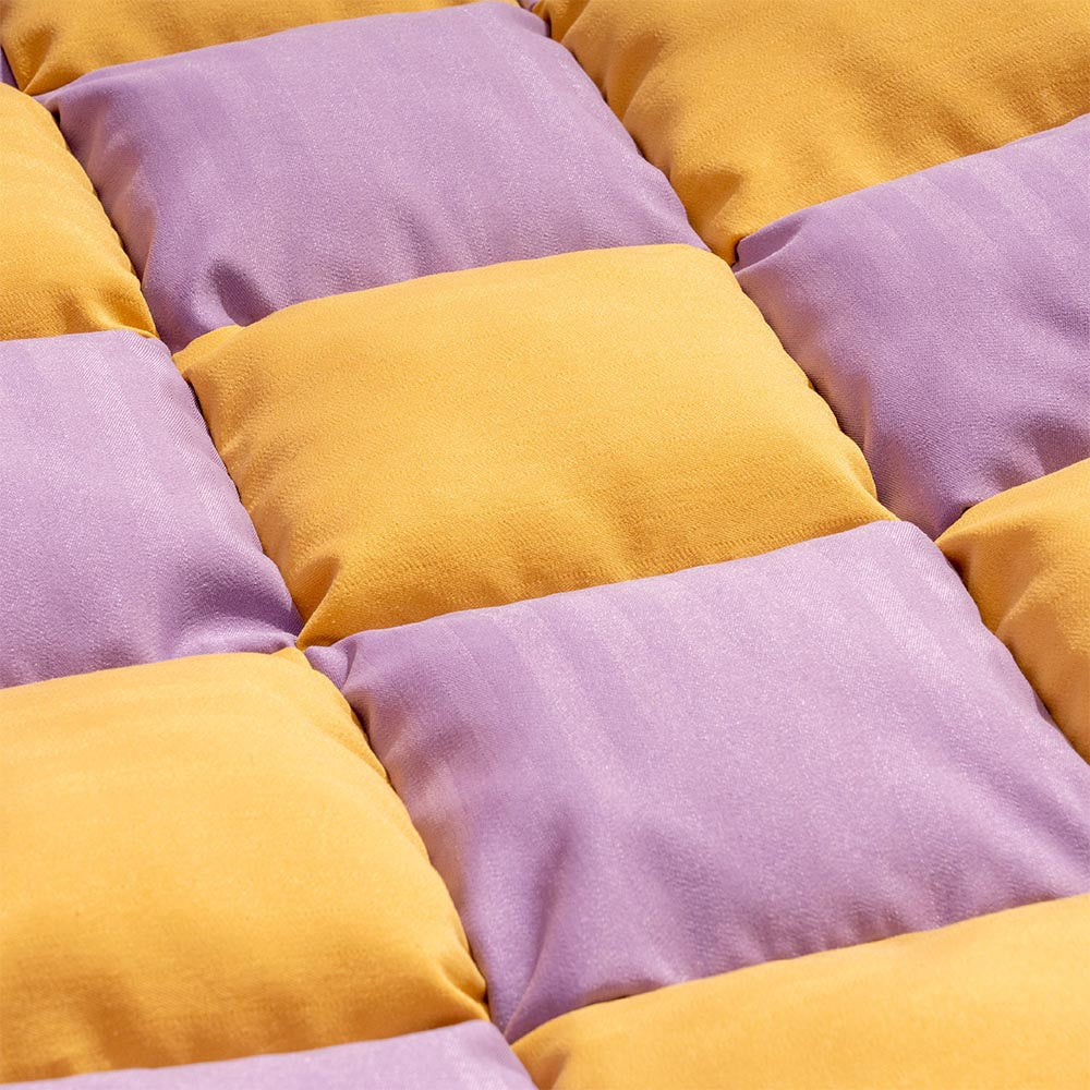 Chessboard Bolster Dog Back Seat Bed