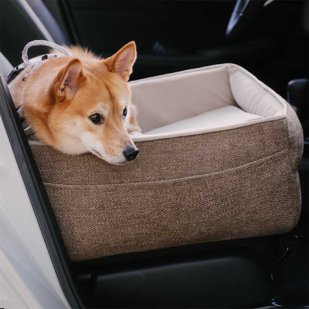 Thickened Elevated Dog Car Seat Bed
