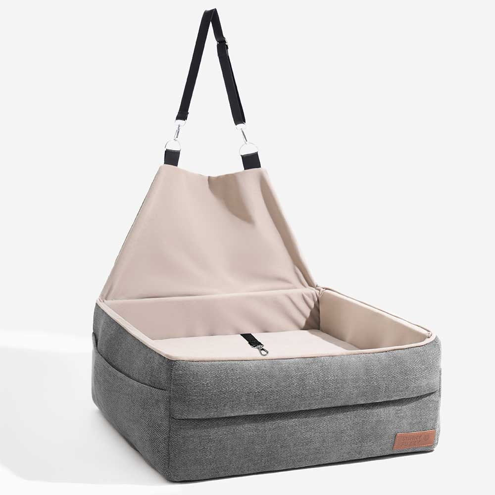 Thickened Elevated Dog Car Seat Bed