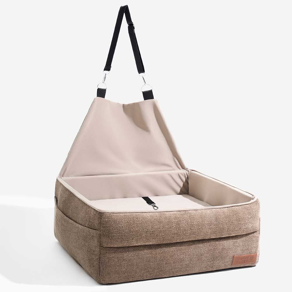 Thickened Elevated Dog Car Seat Bed