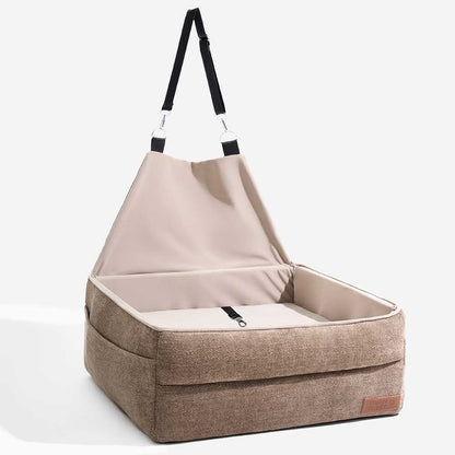 Thickened Elevated Dog Car Seat Bed