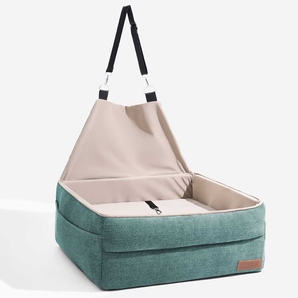 Thickened Elevated Dog Car Seat Bed
