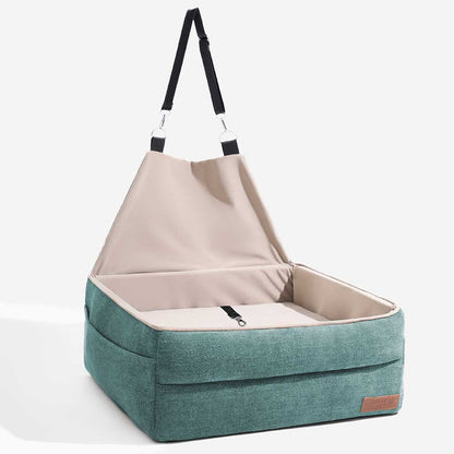 Thickened Elevated Dog Car Seat Bed