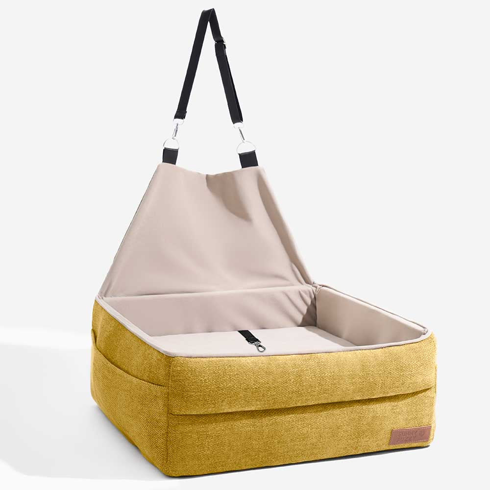 Thickened Elevated Dog Car Seat Bed