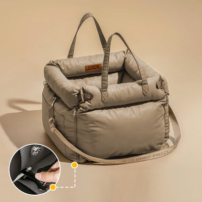 LATCH-Compatible Dog Car Seat with ISOFIX Anchors