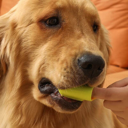 Pet Finger Toothbrush for Teeth Cleaning