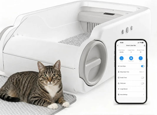 Open-StyleSmart Cat Litter Box