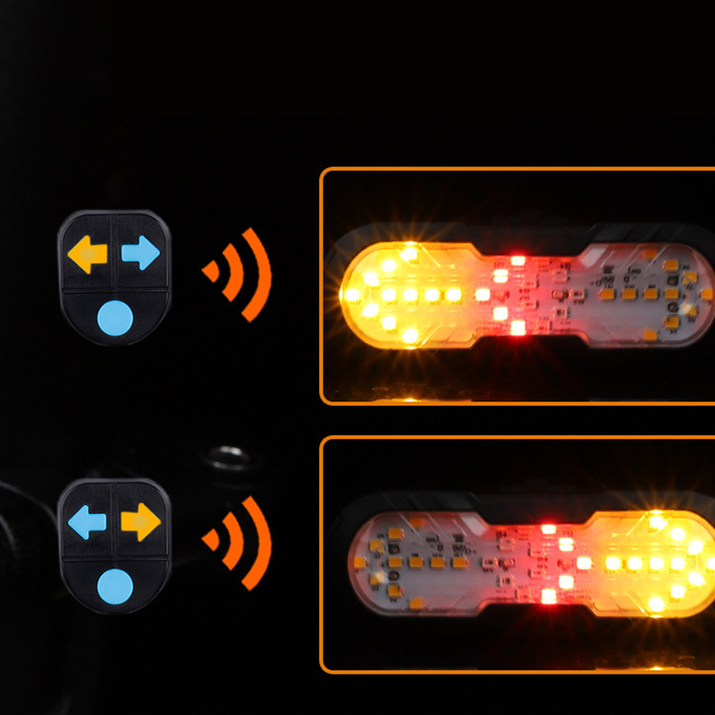 🚨Smart Bike Safety Light with Wireless Remote Control🚲