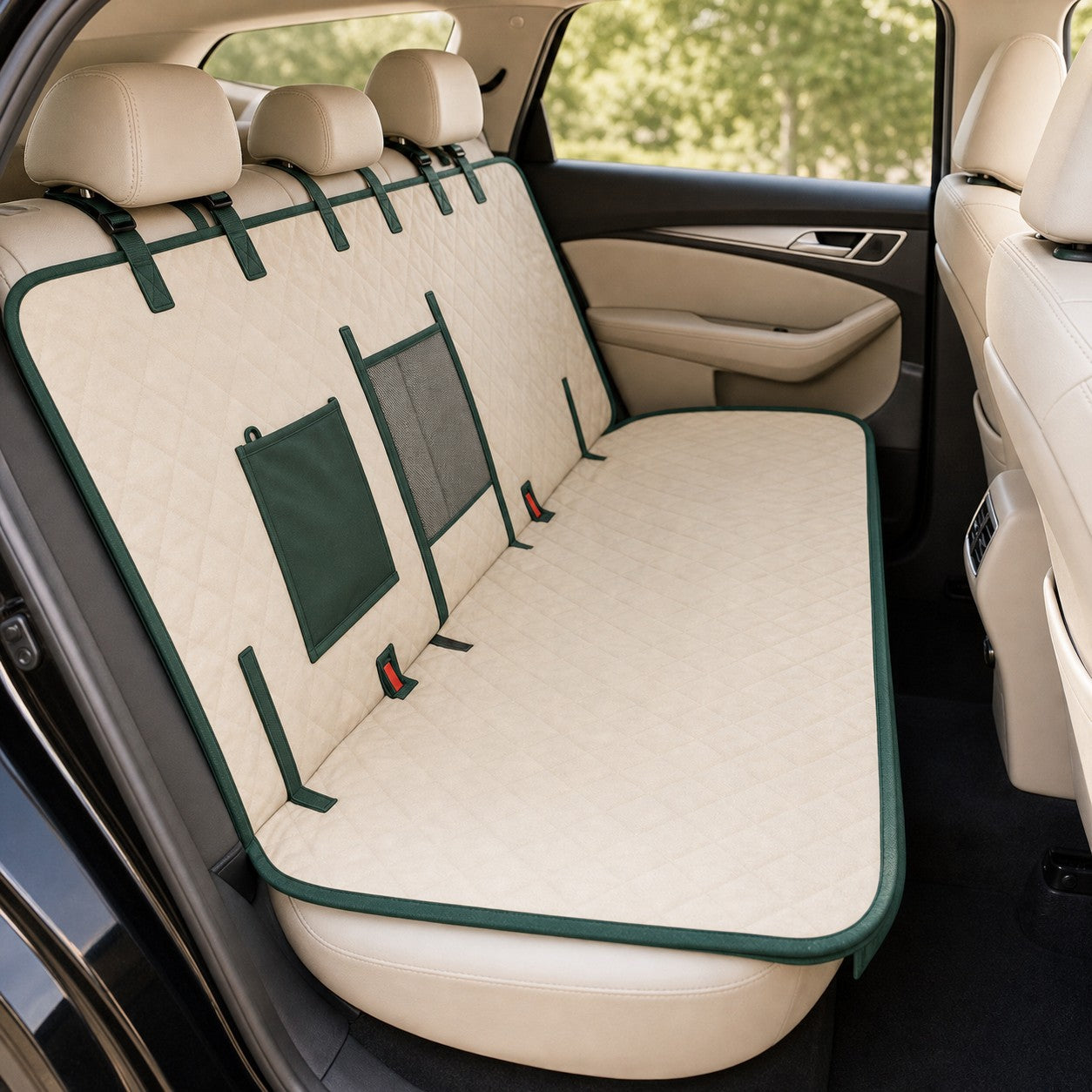 TrailGuard Waterproof Pet Car Seat Cover